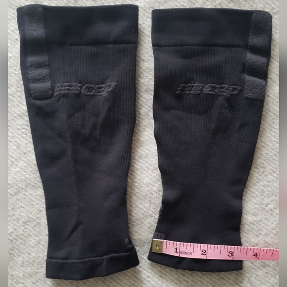 CEP compression calf sleeves black for running or standing athletic exercise leg - Picture 4 of 7